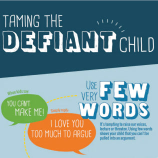 Love and Logic Infographic for Defiant Child