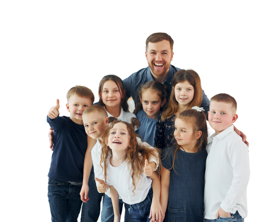 Group of Students with Teacher